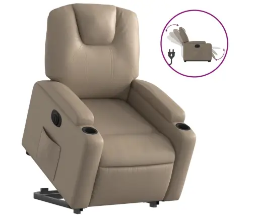 Elektriline Püstitõusmist Toetav Tugitool, Cappuccino Kunstnahk