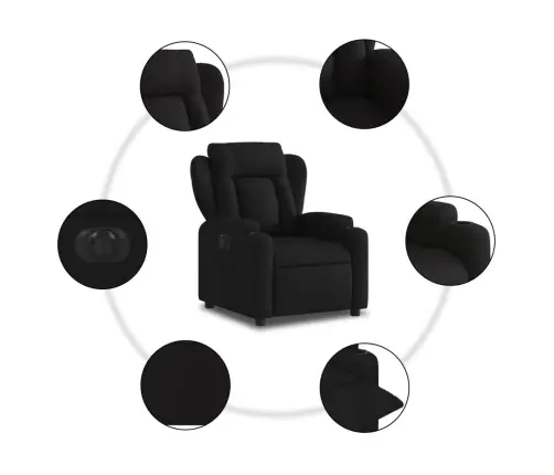 Elektriline Tugitool, Must, Kangas