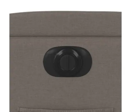 Elektrisks Atpūtas Krēsls, Atgāžams, Pelēkbrūns Audums Vidaxl Elektrisks Atpūtas Krēsls, Atgāžams, Pelēkbrūns Audums Vidaxl