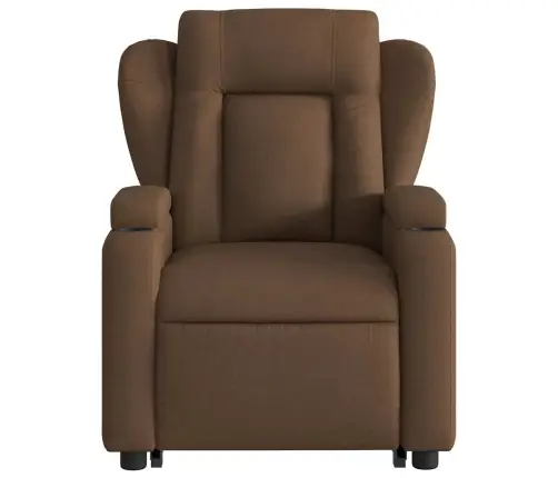 Püsti Tõusmist Toetav Tugitool, Pruun, Kangas