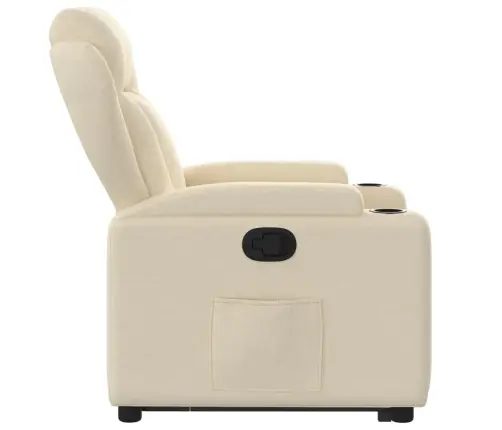 Püsti Tõusmist Toetav Tugitool, Kreemjas, Kangas