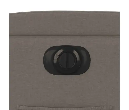 Elektrinis Atsistojantis Atlošiamas Krėslas, Taupe, Audinys