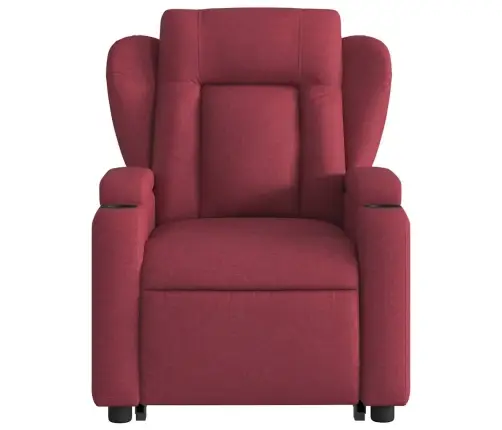 Elektriline Püstitõusmist Toetav Massaažitool, Veinipunane