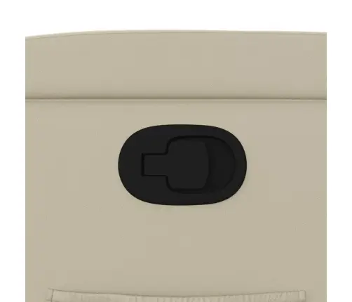 Püsti Tõusmist Toetav Tugitool, Kreemjas, Kunstnahk