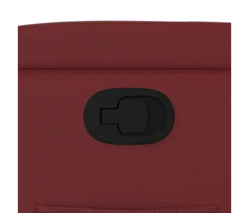 Atpūtas Krēsls, Paceļams, Atgāžams, Vīnsarkana Mākslīgā Āda Vidaxl