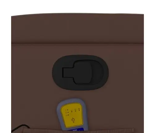 Masāžas Krēsls, Paceļams, Atgāžams, Brūna Mākslīgā Āda Vidaxl Masāžas Krēsls, Paceļams, Atgāžams, Brūna Mākslīgā Āda Vidaxl