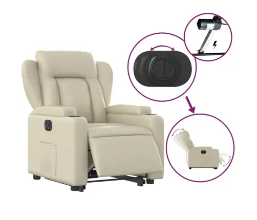 Elektriline Püstitõusmist Toetav Tugitool, Kreemjas