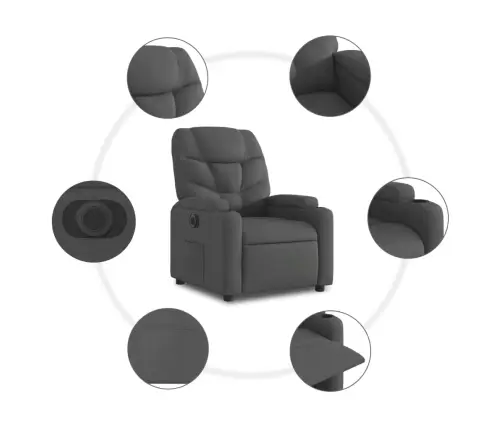 Elektriline Tugitool, Tumehall, Kangas Elektriline Tugitool, Tumehall, Kangas