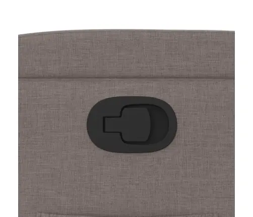 Püsti Tõusmist Toetav Tugitool, Pruunikashall, Kangas