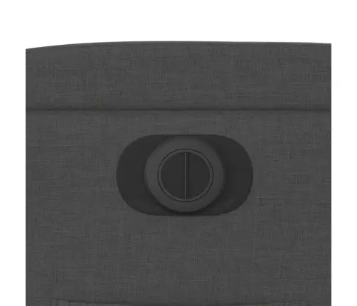 Elektrisks Atpūtas Krēsls, Paceļams, Atgāžams, Pelēks Audums Vidaxl