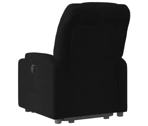 Elektrisks Atpūtas Krēsls, Paceļams, Atgāžams, Melns Audums Vidaxl Elektrisks Atpūtas Krēsls, Paceļams, Atgāžams, Melns Audums Vidaxl