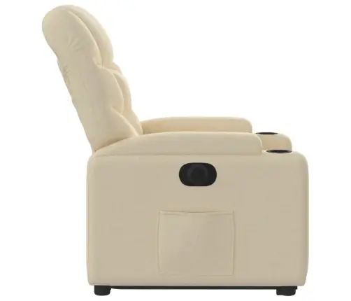 Elektriline Püstitõusmist Toetav Tugitool, Kreemjas, Kangas