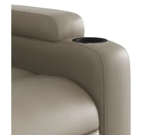 Elektriline Tugitool, Cappuccino, Kunstnahk