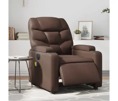 Elektriline Massaažitool, Pruun, Kunstnahk