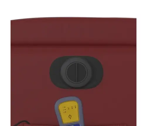 Elektrisks Masāžas Krēsls, Atgāžams, Vīnsarkana Mākslīgā Āda Vidaxl Elektrisks Masāžas Krēsls, Atgāžams, Vīnsarkana Mākslīgā Āda Vidaxl