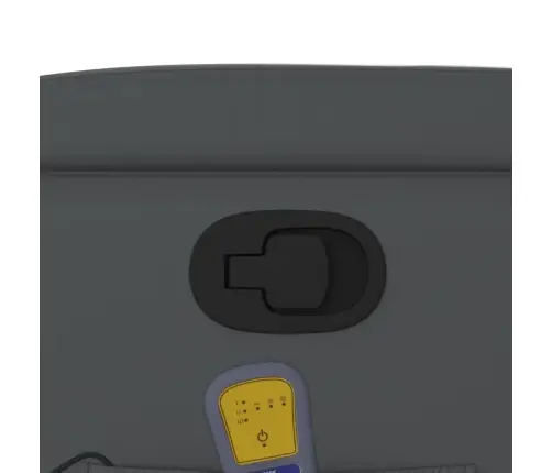 Püstitõusmist Toetav Massaažitool, Hall, Kunstnahk