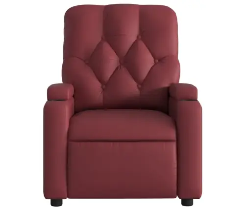 Elektriline Massaažitool, Veinipunane Kunstnahk