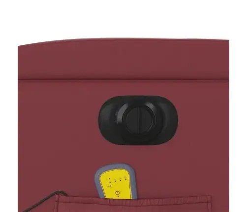 Elektriline Massaažitool, Veinipunane Kunstnahk