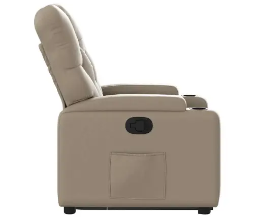 Püstitõusmist Toetav Tugitool, Cappuccino, Kunstnahk