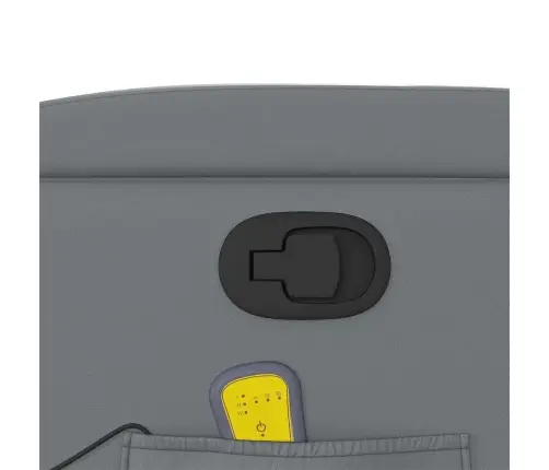 Püstitõusmist Toetav Massaažitool, Hall, Kunstnahk