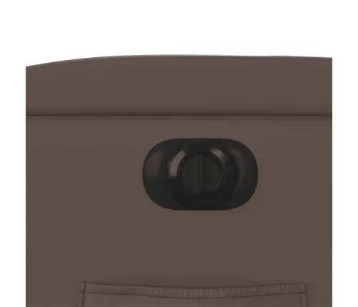 Atsistojantis Elektrinis Krėslas, Rudas, Dirbtinė Oda