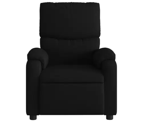 Elektrinis Atlošiamas Masažinis Krėslas, Juodas, Audinys