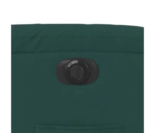 Elektrisks Atpūtas Krēsls, Paceļams/Atgāžams, Tumši Zaļš Audums Vidaxl