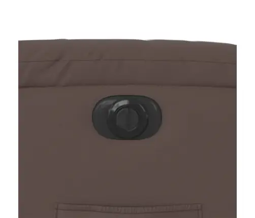 Elektrisks Atpūtas Krēsls, Brūna Mākslīgā Āda Vidaxl