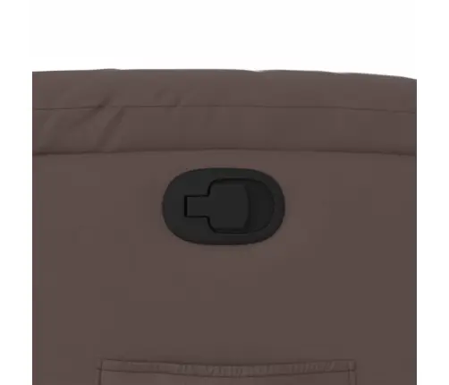 Atpūtas Krēsls, Paceļams, Atgāžams, Brūna Mākslīgā Āda Vidaxl