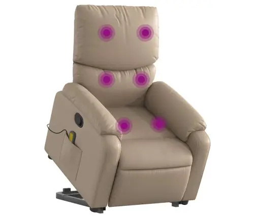 Püstitõusmist Toetav Tugitool, Cappuccino, Kunstnahk