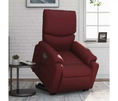 Elektriline Püstitõusmist Toetav Tugitool, Veinipunane