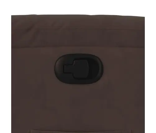 Atsistojantis Atlošiamas Krėslas, Rudas, Mikropluošto Audinys