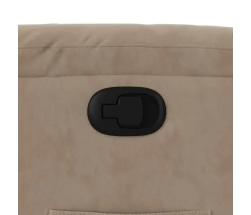 Atpūtas Krēsls, Paceļams, Pelēkbrūns Mikrošķiedras Audums Vidaxl