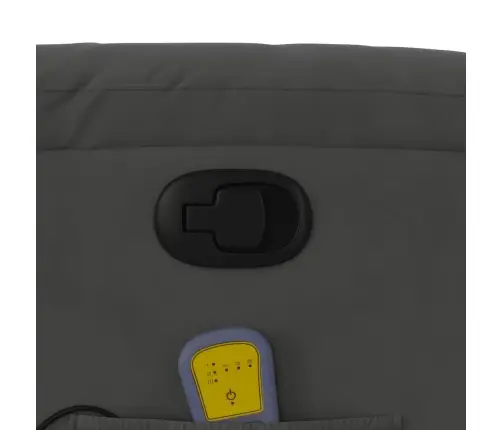 Püstitõusmist Toetav Massaažitool, Tumehall, Mikrofiiber Kangas