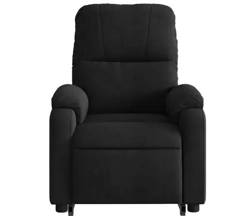 Atsistojantis Elektrinis Krėslas, Juodas, Mikropluošto Audinys