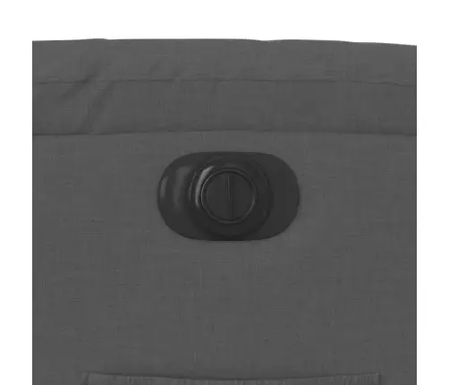 Elektrisks Atpūtas Krēsls, Atgāžams, Tumši Pelēks Audums Vidaxl