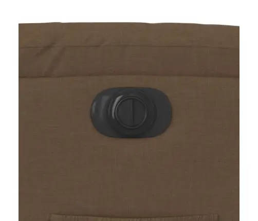 Elektrisks Atpūtas Krēsls, Atgāžams, Brūns Audums Vidaxl Elektrisks Atpūtas Krēsls, Atgāžams, Brūns Audums Vidaxl