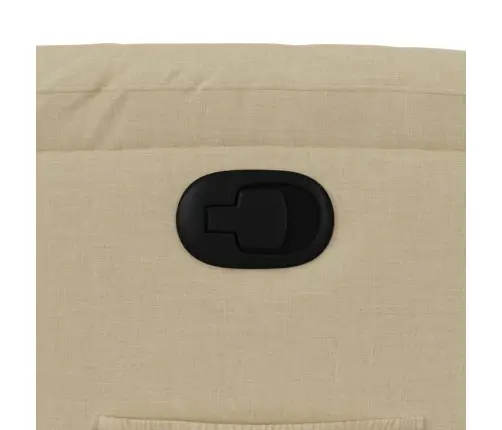 Atpūtas Krēsls, Paceļams, Atgāžams, Krēmkrāsas Audums Vidaxl Atpūtas Krēsls, Paceļams, Atgāžams, Krēmkrāsas Audums Vidaxl