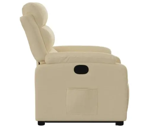 Atpūtas Krēsls, Paceļams, Atgāžams, Krēmkrāsas Audums Vidaxl Atpūtas Krēsls, Paceļams, Atgāžams, Krēmkrāsas Audums Vidaxl