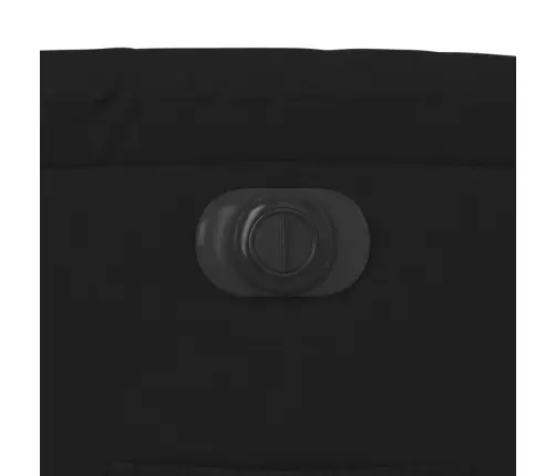 Elektrisks Atpūtas Krēsls, Paceļams, Atgāžams, Melns Audums Vidaxl