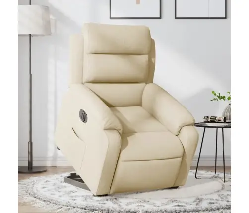 Elektriline Püstitõusmist Toetav Tugitool, Kreemjas, Kangas