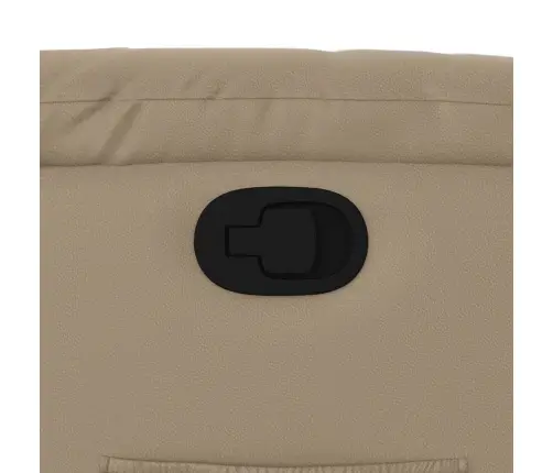 Atpūtas Krēsls, Paceļams, Kapučīno Krāsas Mākslīgā Āda Vidaxl