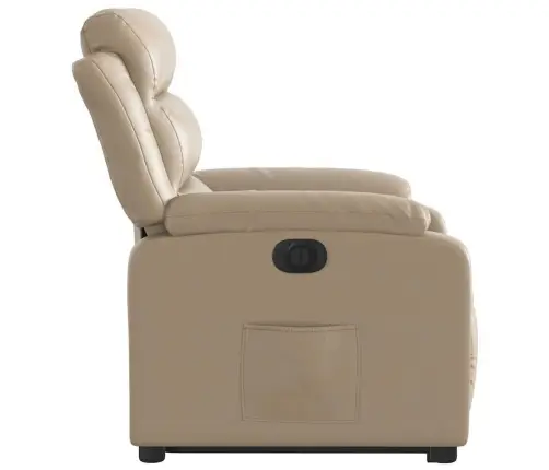 Elektrisks Atpūtas Krēsls Paceļams Kapučīno Krāsas Mākslīgā Āda Vidaxl Elektrisks Atpūtas Krēsls Paceļams Kapučīno Krāsas Mākslīgā Āda Vidaxl