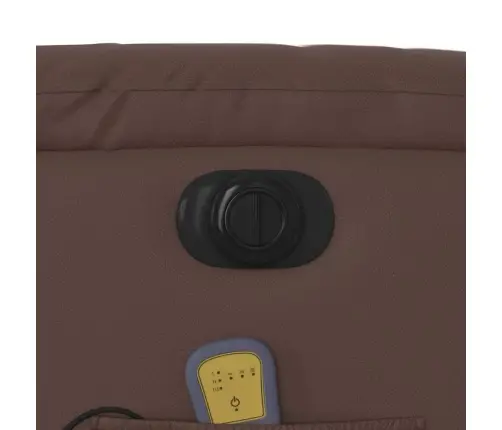 Elektrisks Masāžas Krēsls Paceļams/Atgāžams, Brūna Mākslīgā Āda Vidaxl Elektrisks Masāžas Krēsls Paceļams/Atgāžams, Brūna Mākslīgā Āda Vidaxl