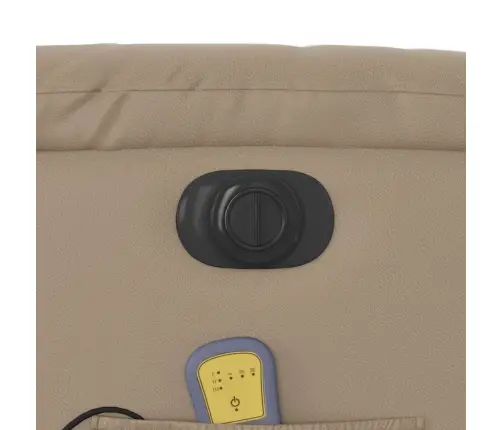 Atsistojantis Masažinis Krėslas, Kapučino, Dirbtinė Oda