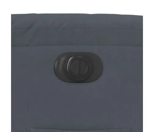 Elektrisks Atpūtas Krēsls, Atgāžams, Tumši Pelēks Samts Vidaxl