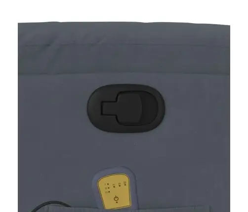 Püsti Tõusmist Toetav Massaažitool, Tumehall, Samet