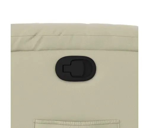 Püsti Tõusmist Toetav Tugitool, Kreemjas, Kunstnahk