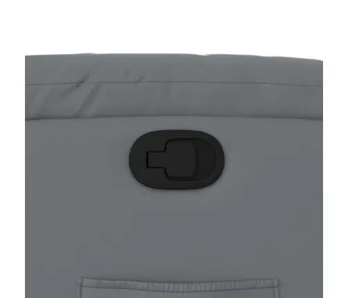 Atpūtas Krēsls, Paceļams, Atgāžams, Pelēka Mākslīgā Āda Vidaxl