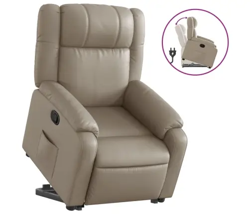 Püstitõusmist Toetav Tugitool, Cappuccino, Kunstnahk